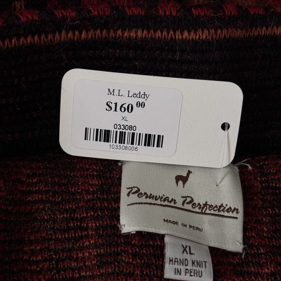 Peruvian Perfection Skirt Womens XL Alpaca Knit Hand Made Peru Southwestern Boho - Picture 4 of 10